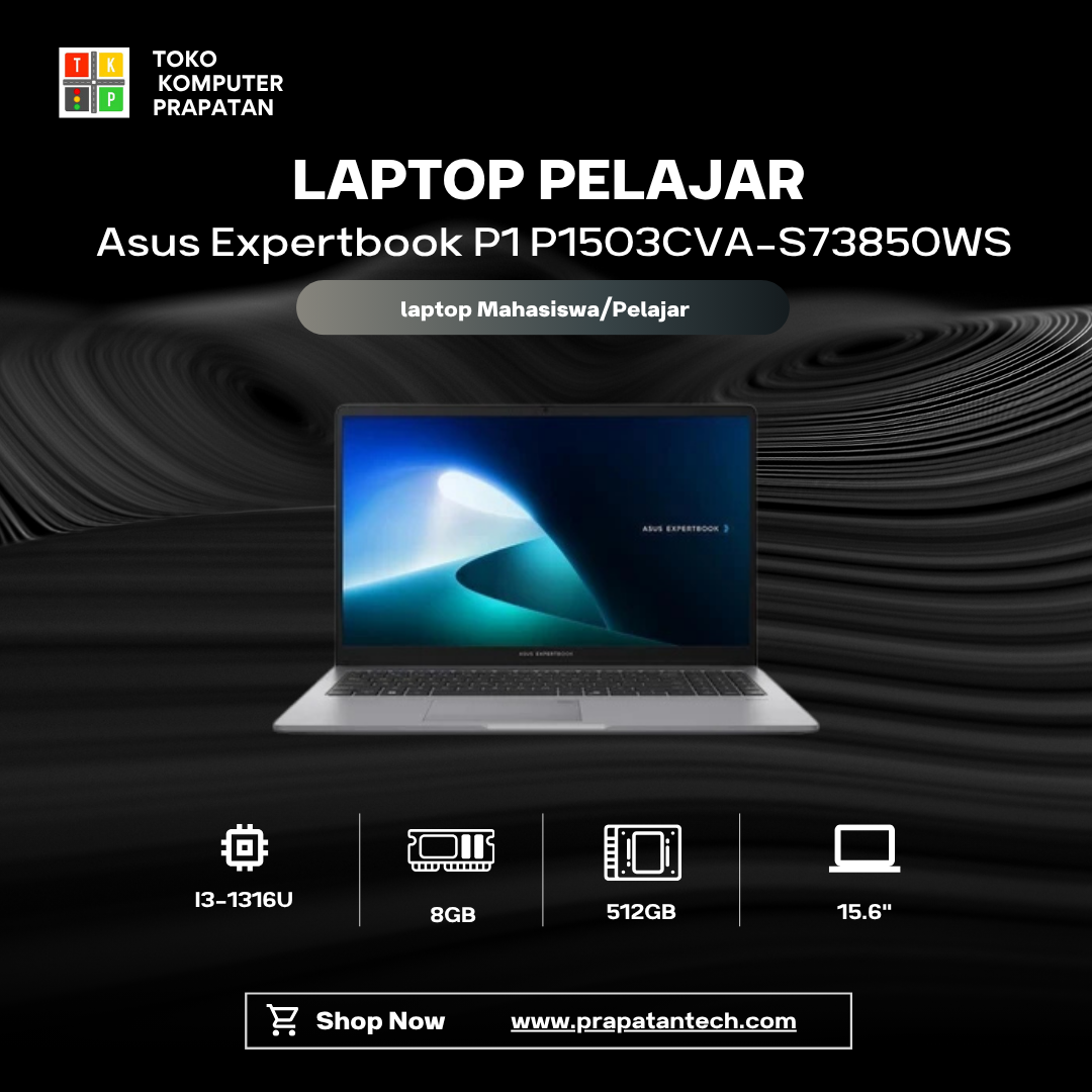 Asus Expertbook P1 P1503CVA-S73850WS Core i3-1315U 8/512GB SSD 15.6